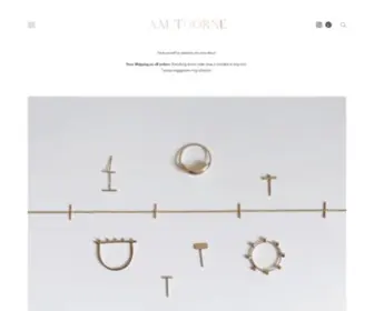 Amthornejewelry.com(A.M) Screenshot