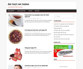 Amthuchathanh.com(Ẩm thực Hà Nội) Screenshot