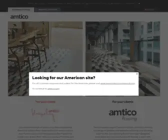 Amtico.com(Our range of luxury vinyl tiles) Screenshot