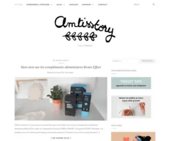 Amtisstory.com(Cosy lifestyle) Screenshot