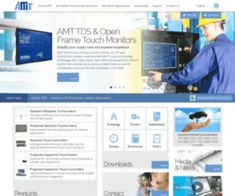Amtouch.com.tw(AMT Touch Screen Solutions) Screenshot