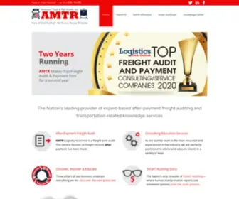 AMTR.com(American Truck & Rail Audits) Screenshot