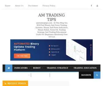 Amtradingtips.com(AM Trading Tips) Screenshot