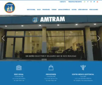Amtram.org.ar(Asociación) Screenshot