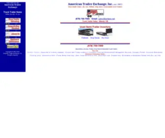 Amtrex.net(American Trailer Exchange semi) Screenshot