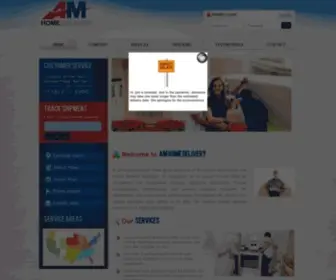 Amtrucking.com(AM Home Delivery) Screenshot