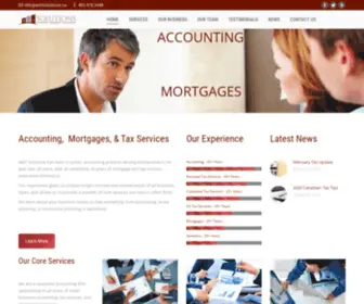 Amtsolutions.ca(Accounting, Mortgages, US & CDN Taxes) Screenshot