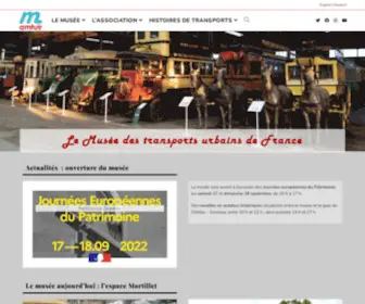 Amtuir.org(Musée des transports urbains de France) Screenshot