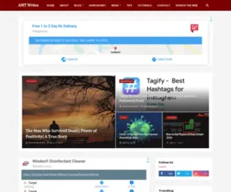 Amtwrites.com(AMT Writes) Screenshot
