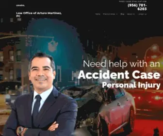 Amtzlaw.com(Top-Rated Personal Injury Lawyer in Pharr and McAllen Texas) Screenshot