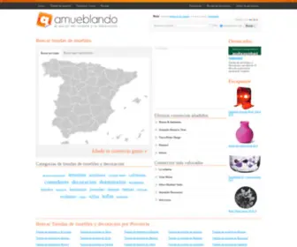 Amueblando.com(El portal de los muebles y la decoracion) Screenshot