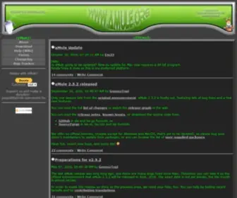 Amule.org(# Welcome to aMule) Screenshot