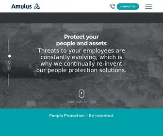 Amulus.org(Protect your people and assets) Screenshot