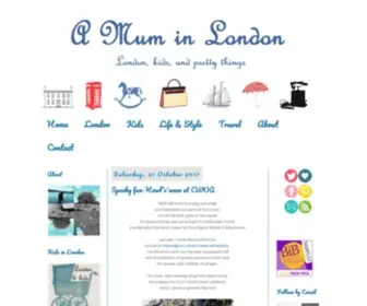 Amuminlondon.com(A Mum in London) Screenshot