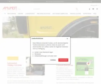 Amumot-Shop.de(Stromkomponenten für das autarke Wohnmobil) Screenshot