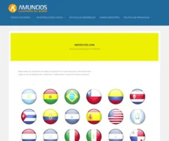 Amuncios.com(Anuncios gratis en el mundo de America Latina) Screenshot