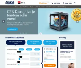 Amundi-KB.cz(Amundi) Screenshot