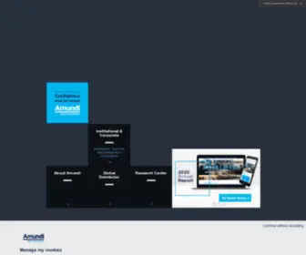 Amundi.co.uk(Asset Management) Screenshot