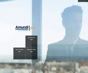 Amundietf.com(Amundi ETF France) Screenshot