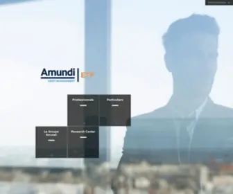 Amundietf.fr(Amundi ETF France) Screenshot