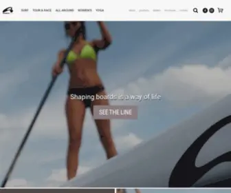 Amundsonsup.com(Amundson SUP Boards) Screenshot