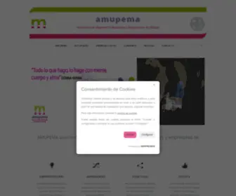 Amupema.org(Empresarias Málaga) Screenshot
