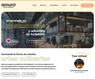 Amura.cr(CENTRO CULINARIO) Screenshot