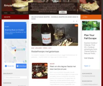 Amuse-Recepten.nl(Zelf amuses maken) Screenshot