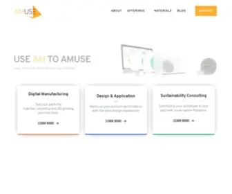 Amuse3D.in(3D Printing Services in Chennai) Screenshot
