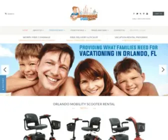 Amusementparkrentals.com(Orlando Scooter Rentals & Stroller Rentals) Screenshot