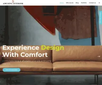 Amusinginterior.com(Interior designing & Architecture) Screenshot