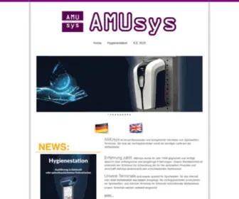 Amusys.at(Amusys-Technology in perfect shape) Screenshot