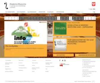 Amuz.edu.pl(Strona główna) Screenshot