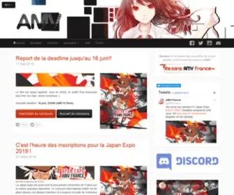 AMV-France.com(AMV France) Screenshot