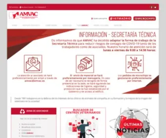 Amvac.es(Amvac) Screenshot