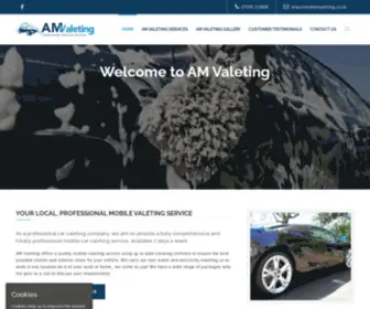 Amvaleting.co.uk(AM Valeting) Screenshot