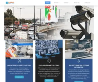 Amvardata.com(Video Monitoring Solutions) Screenshot