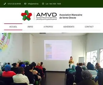 AMVD.ma(Accueil) Screenshot