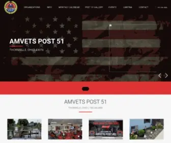 Amvets51.com(Thornville, Ohio) Screenshot