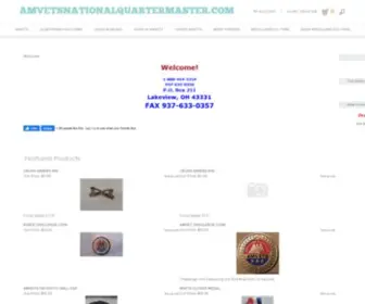 Amvetsnationalquartermaster.com(AMVETS National Quartermaster) Screenshot