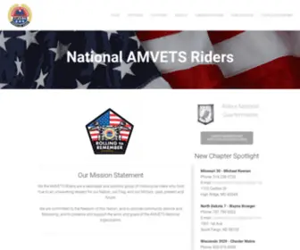 Amvetsridersnational.org(AMVETS RIDERS) Screenshot