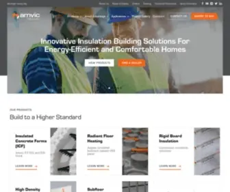 Amvicsystem.com(Amvic Building System) Screenshot