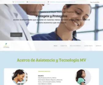 Amvsadecv.com.mx(Título del sitio) Screenshot