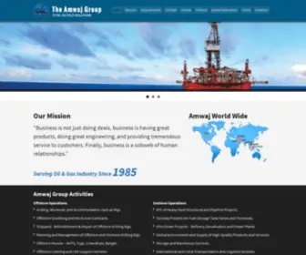 Amwajgroup.com(Amwaj) Screenshot