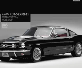 Amwautos.com.au(AMW AUTO EXPERTS) Screenshot