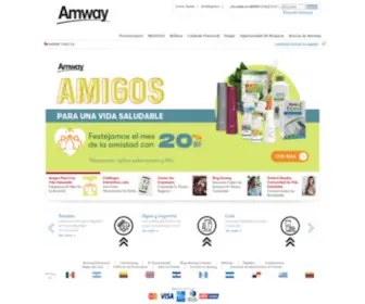 Amway-CL.com(Amway Chile S.A) Screenshot