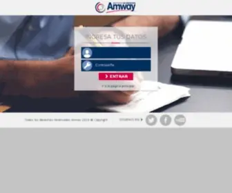Amway-Ina-VE.com(Inicio) Screenshot