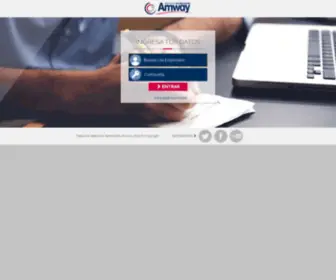 Amway-Ina.com.ar(Inicio) Screenshot