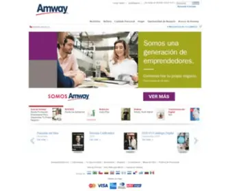 Amway.cl(AMWAY CHILE S.A) Screenshot