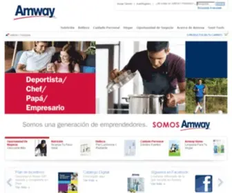 Amway.com.pa(Amway Panamá) Screenshot